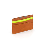 Cargar imagen en el visor de la galería, Tarjetero/porta documentos en cuero, color miel
