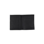 Cargar imagen en el visor de la galería, Billetera slim en cuero para hombre, color Negro
